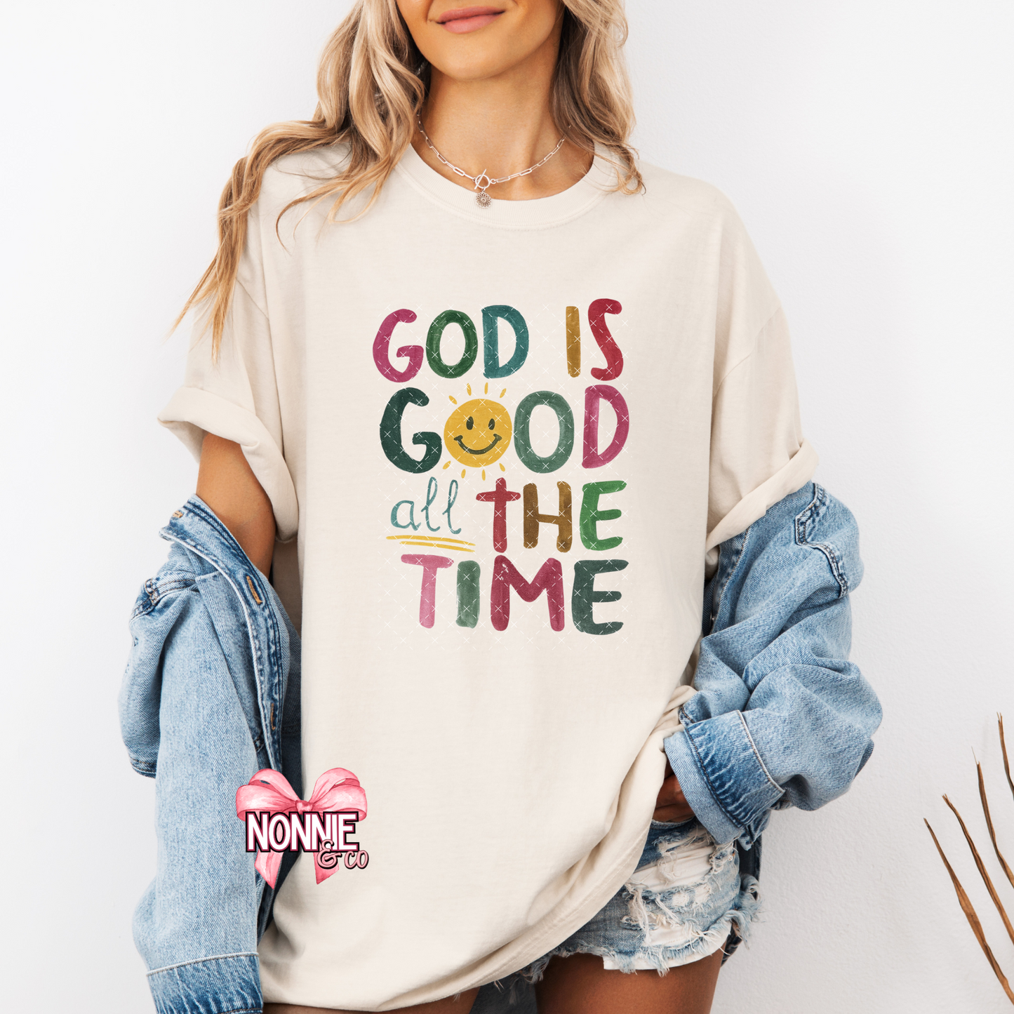 God Is Good All The Time--Fun Font