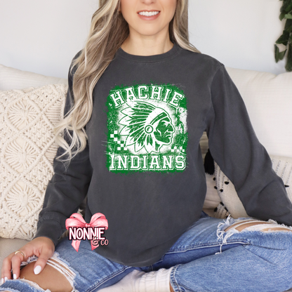 Grunge Hachie Indians Tees