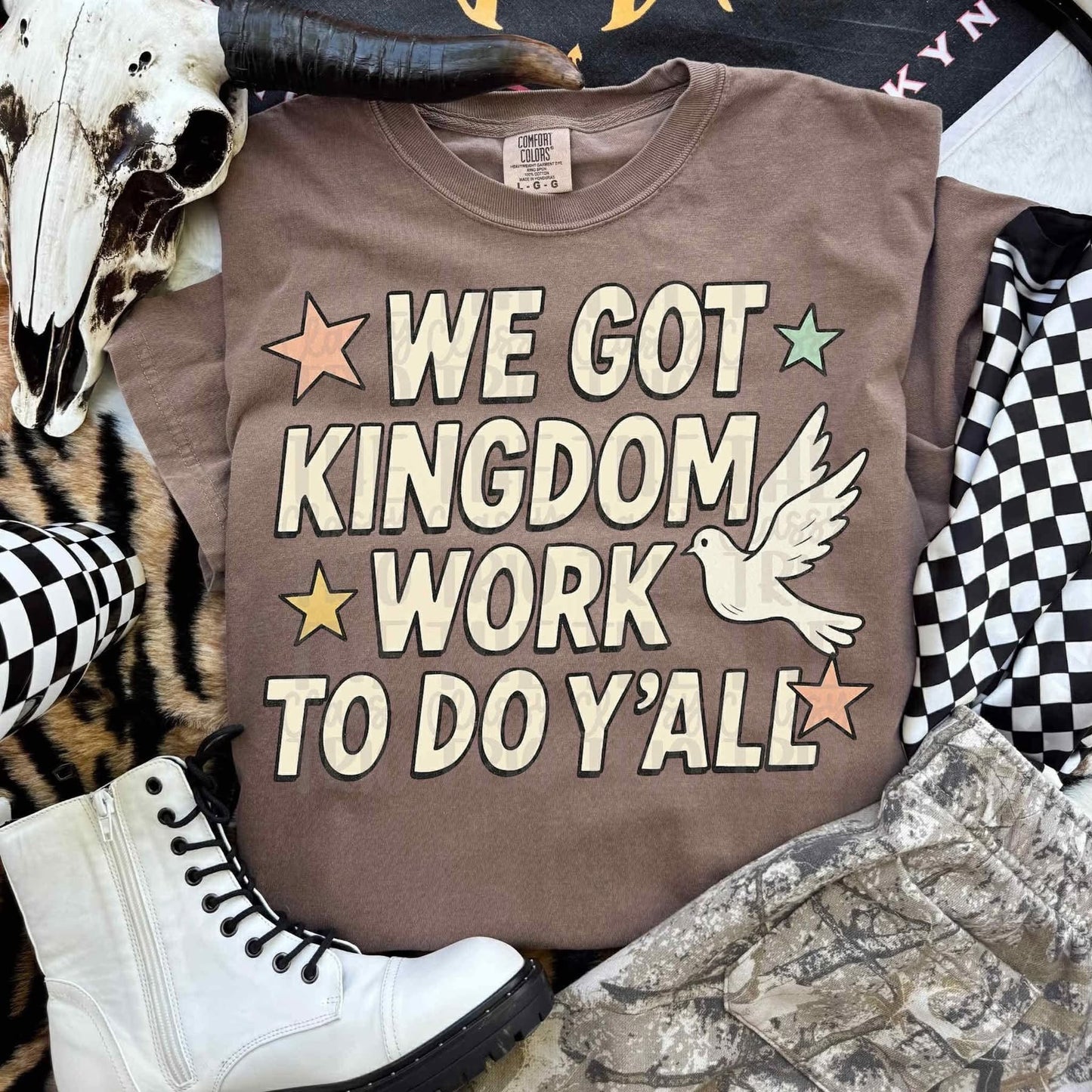 We Got Kingdom Work To Do Y'all (Ivory)