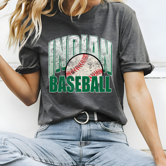 Indians Baseball Grunge