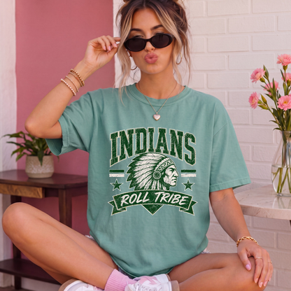 Roll Tribe Indians Varsity