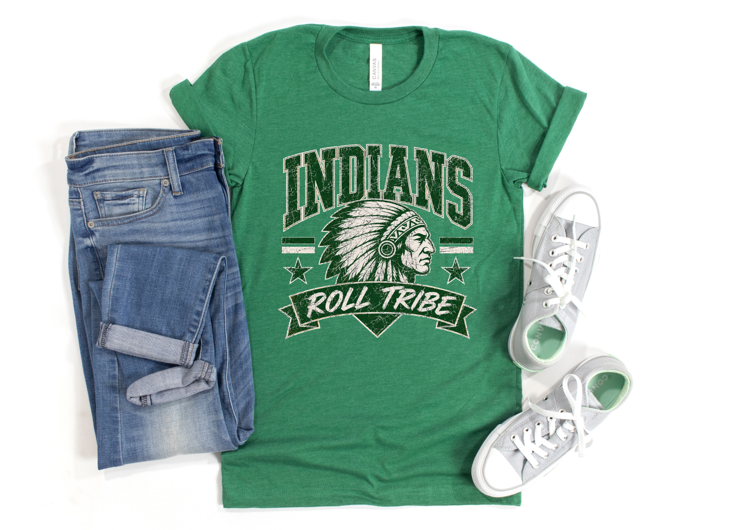 Roll Tribe Indians Varsity