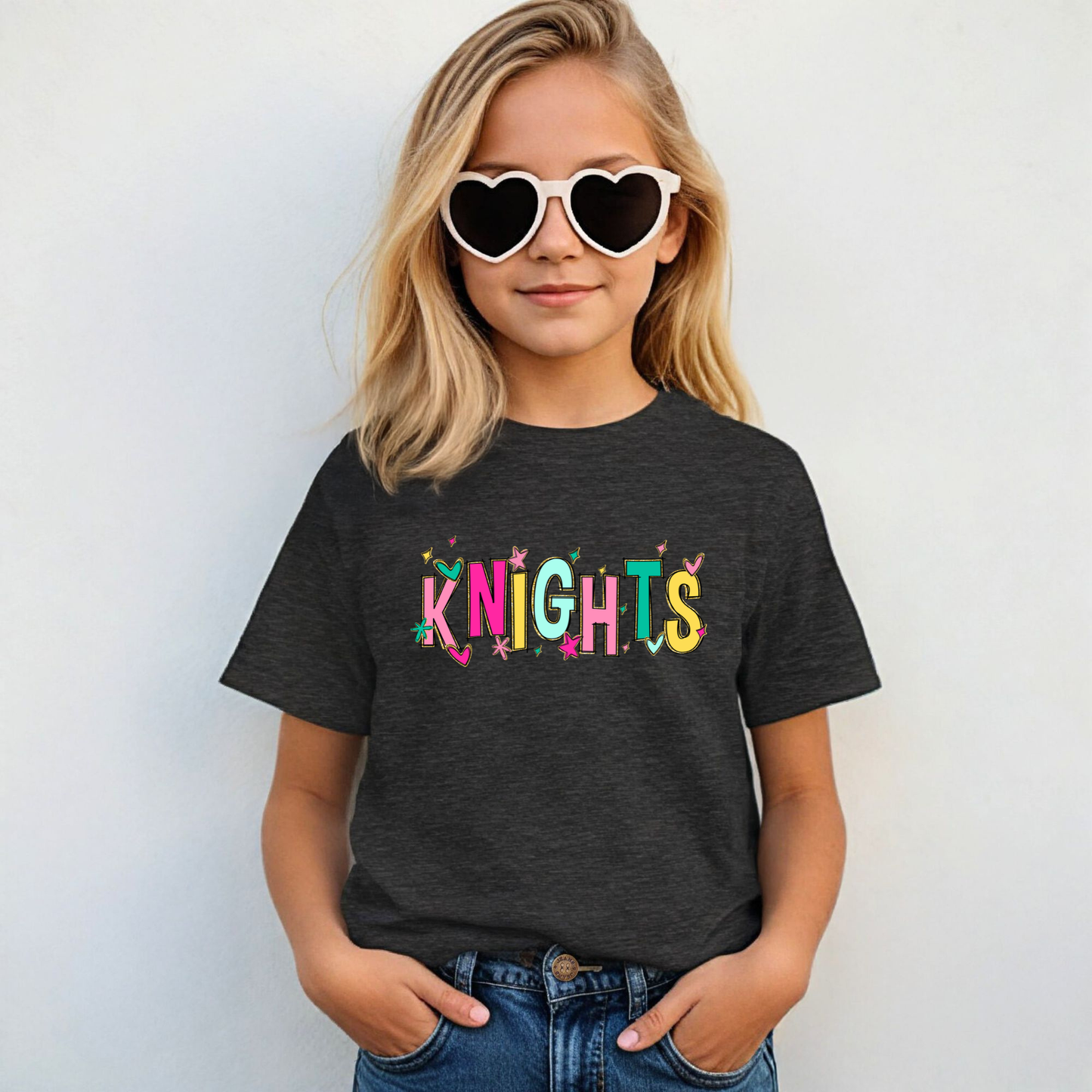 St. Joseph Knights with Hearts and Stars