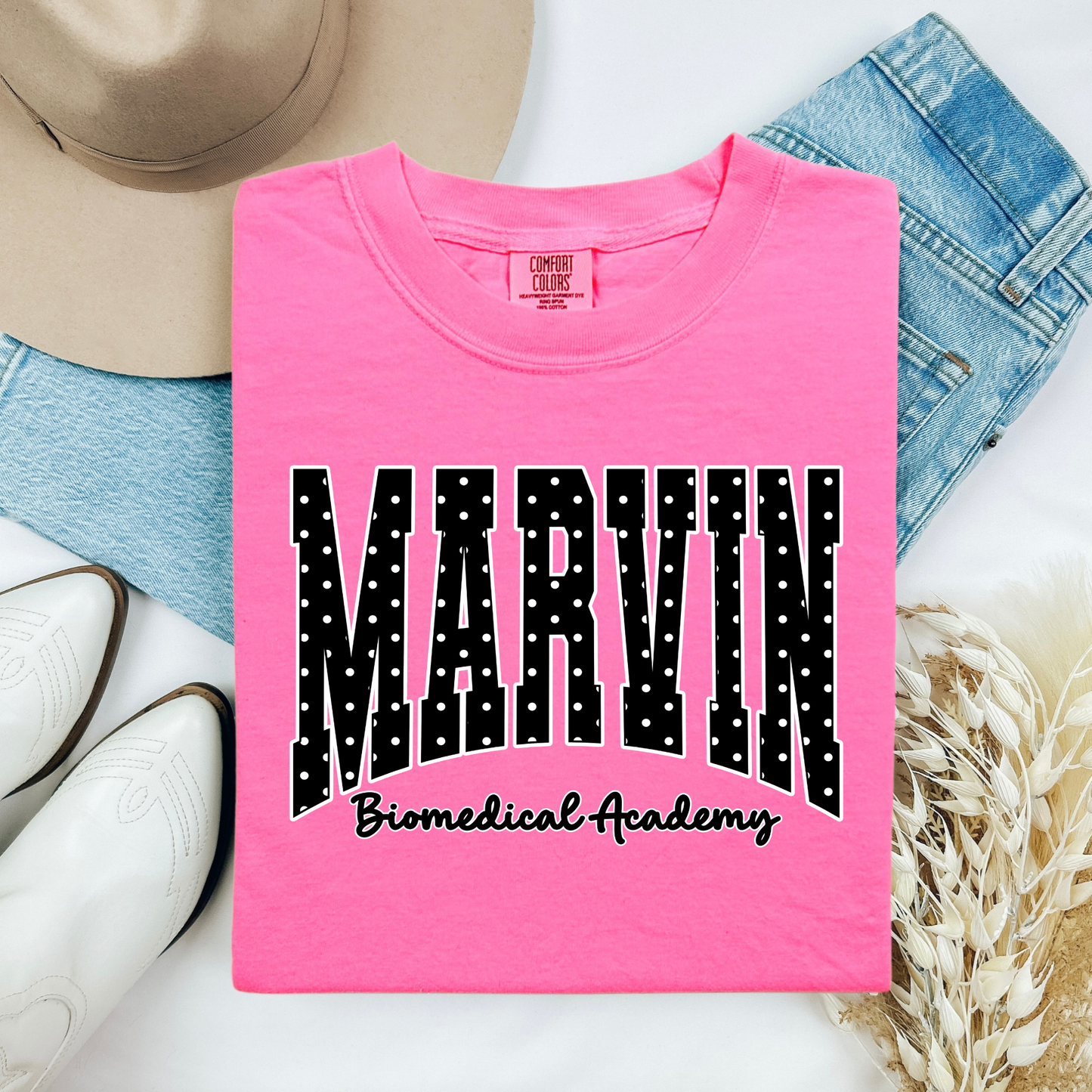 Marvin Polkadot Tee