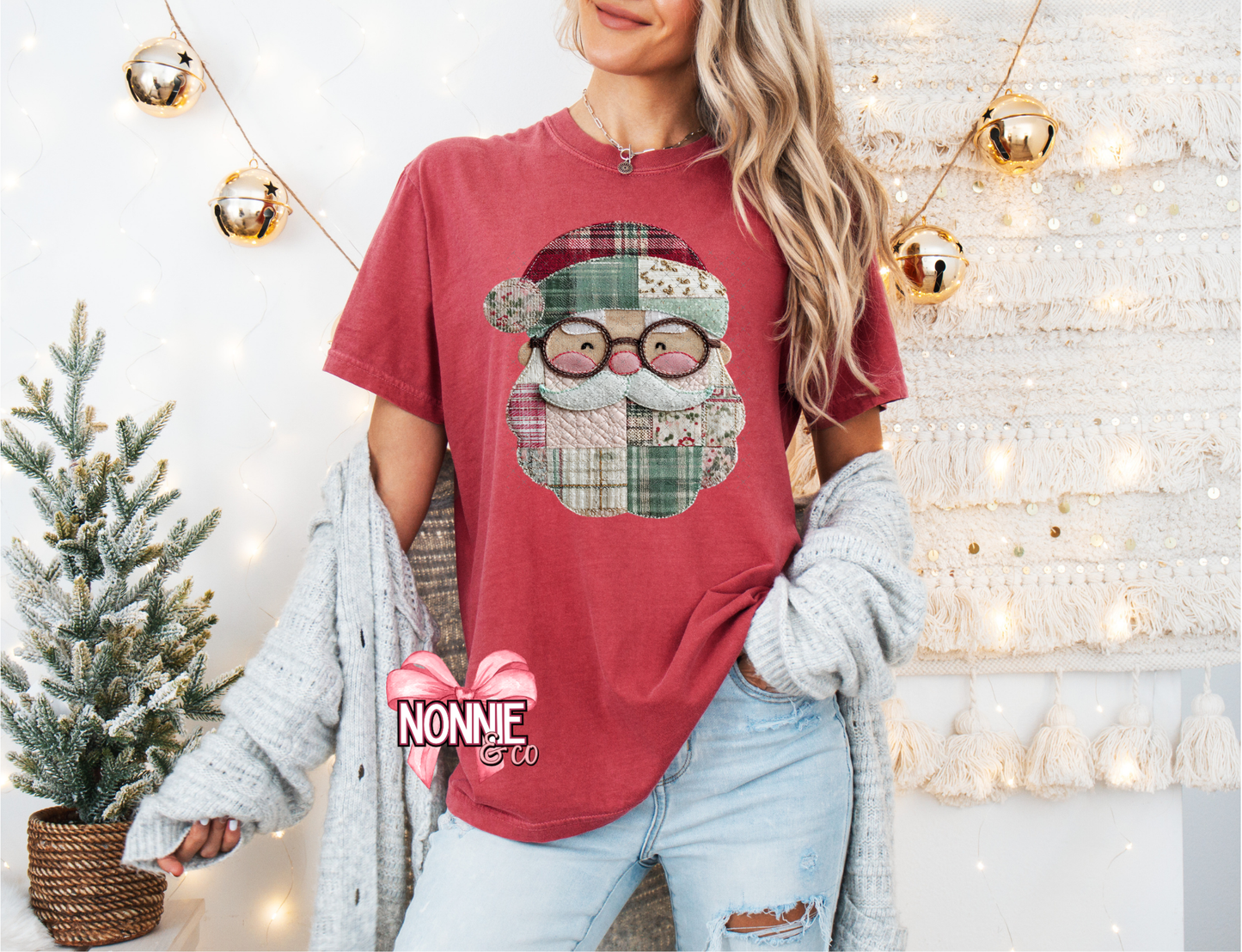 Patchwork Santa
