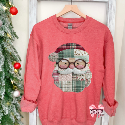 Patchwork Santa