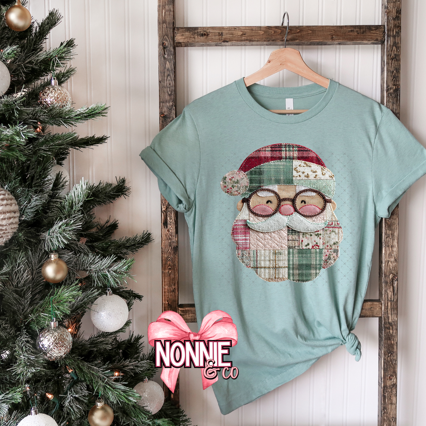 Patchwork Santa