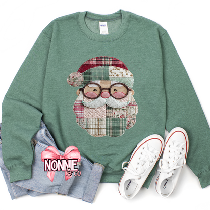 Patchwork Santa