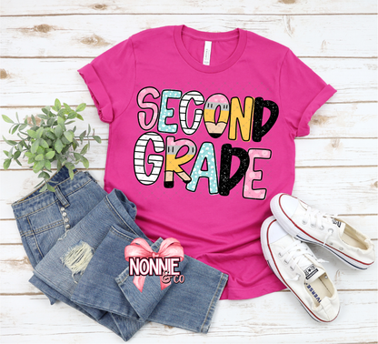 Grade Level Pencil Stripes