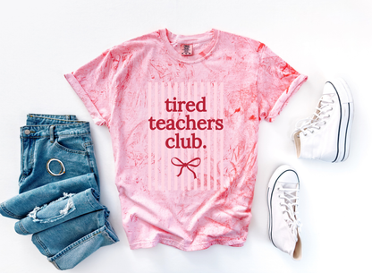 Tired Teachers Club