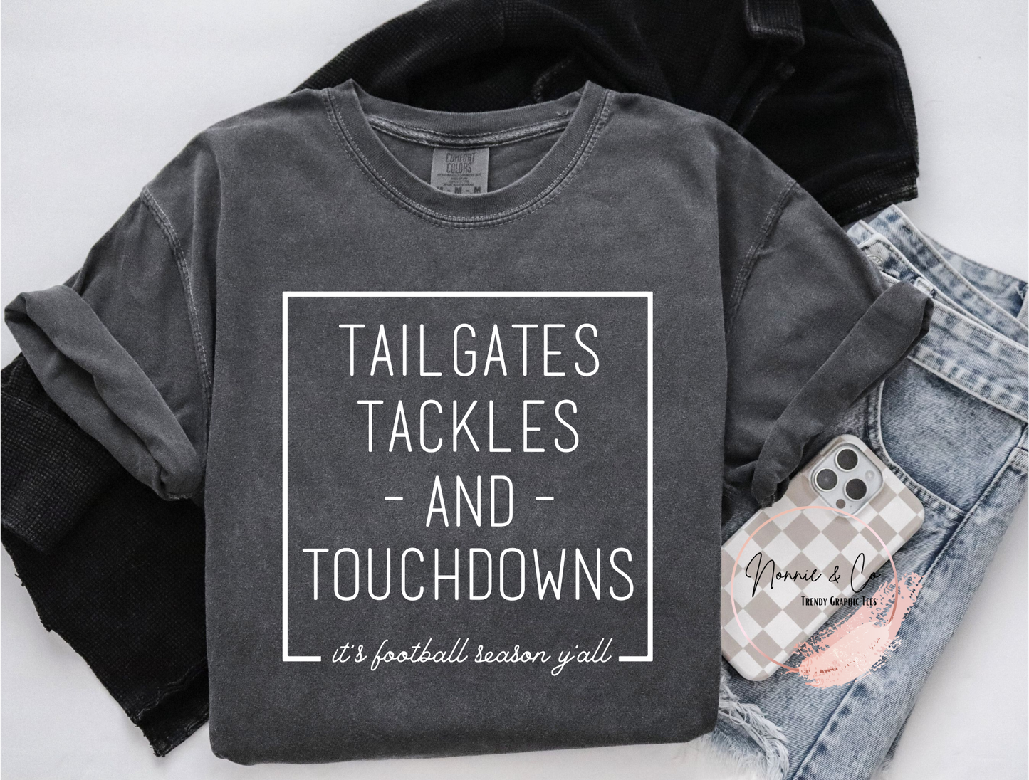 Tailgates and Touchdowns Graphic Tee