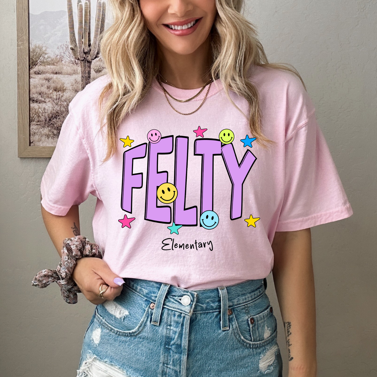 Retro Felty Tee