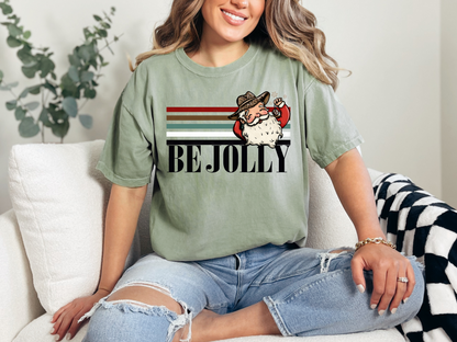 Be Jolly Santa Striped