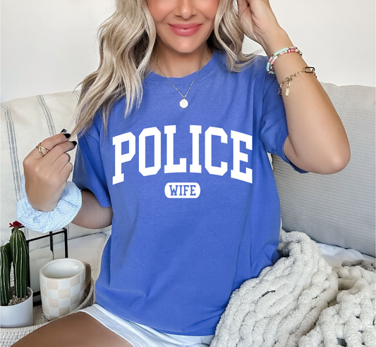 Police Wife Tee