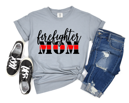 Firefighter Mom Tee