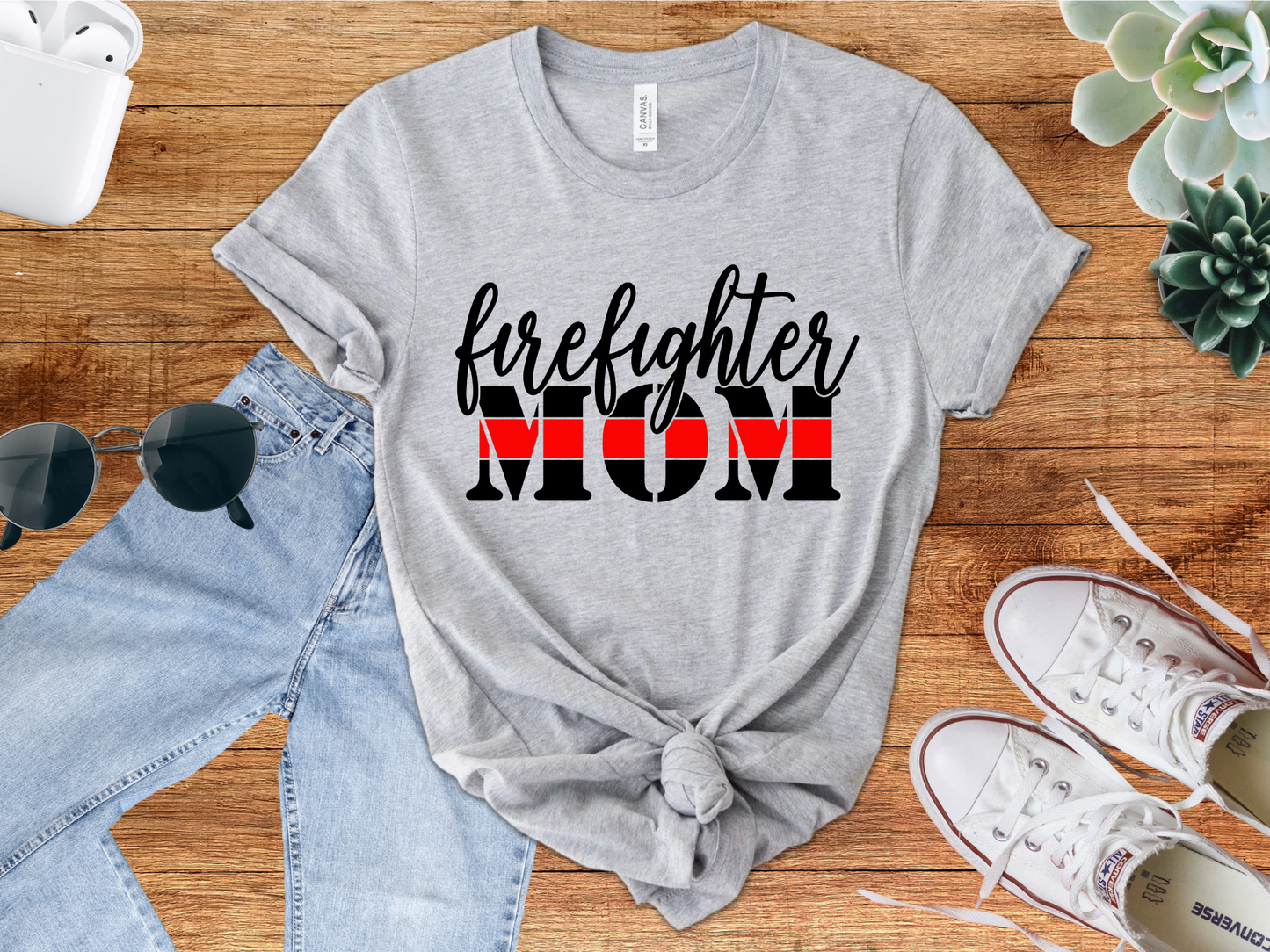 Firefighter Mom Tee