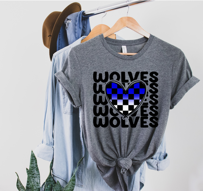 Wolves Stacked with Heart