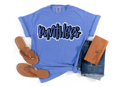 Cutesy Panthers Tee