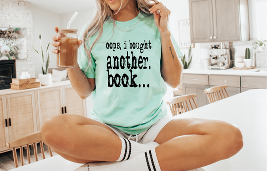 Oops, I Bought Another Book Typography