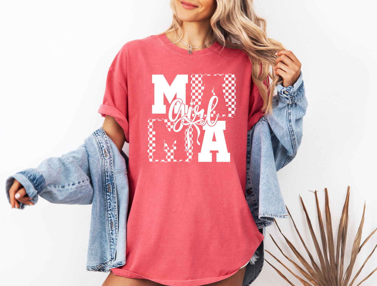 Girl Mama Checkered