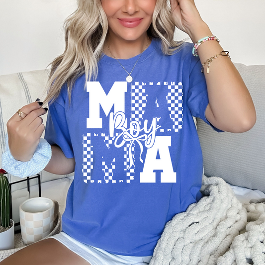 Boy Mama Checkered