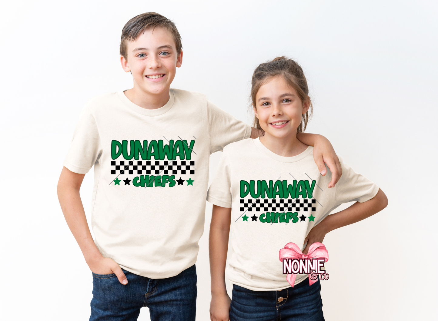 Dunaway Chiefs Checkered