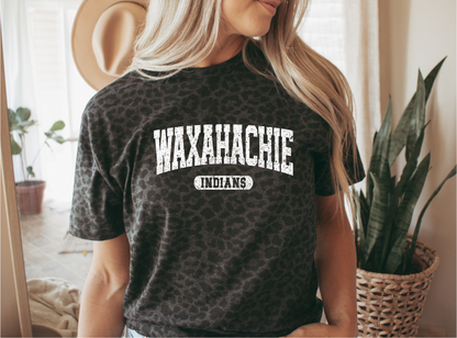 Waxahachie Indians Distressed Tee