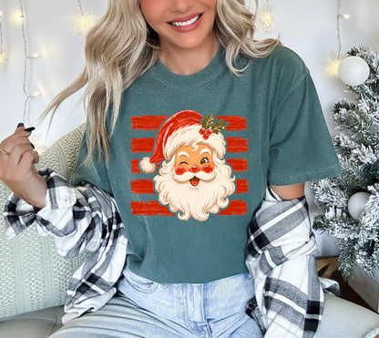 Winking Santa