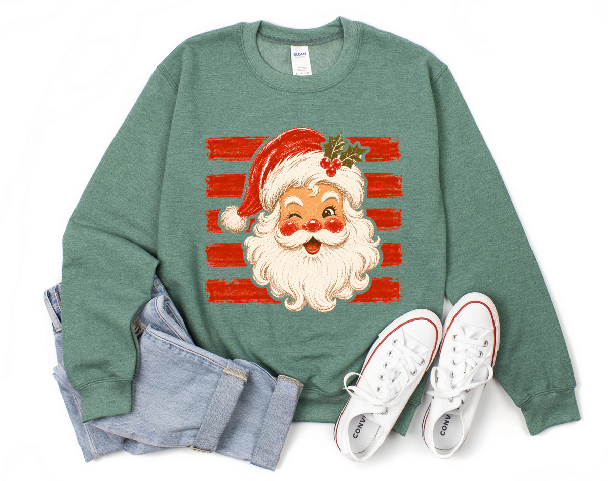 Winking Santa