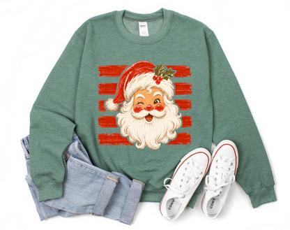 Winking Santa