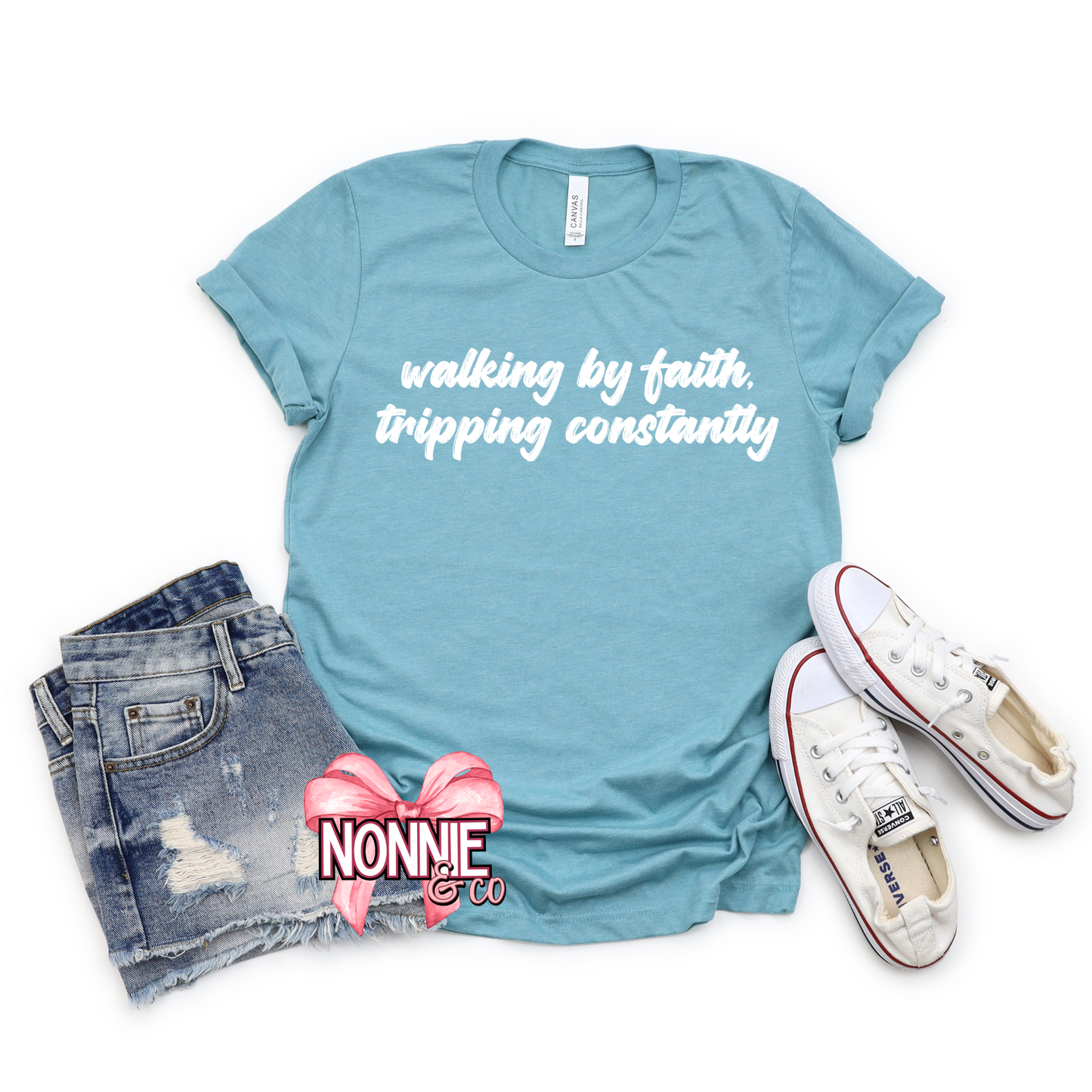 Walking By Faith, Tripping Constantly